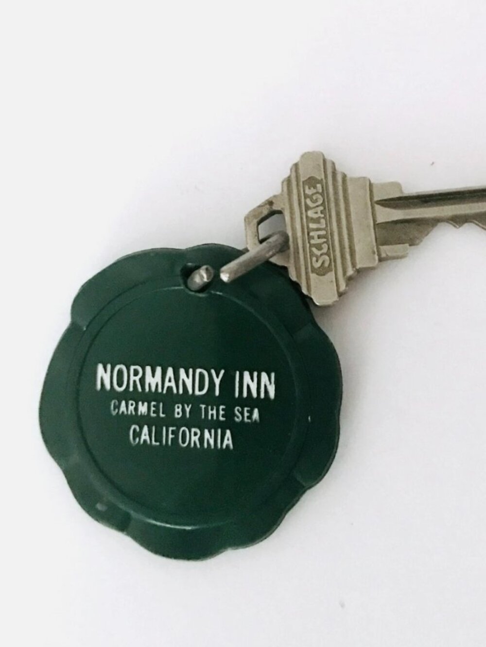 Vintage Normandy Inn Carmel By The Sea CA Hotel Key & Fob #311
